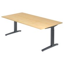 XTRA XB 2E GG | 200x100 | Scrivania altezza regolabile