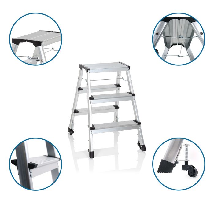 Scale Fino A 4 Gradini - BARBERO PIETRO SPA - Tecnologia Dell'imballaggio E Dei Trasporti Interni - Foto 2