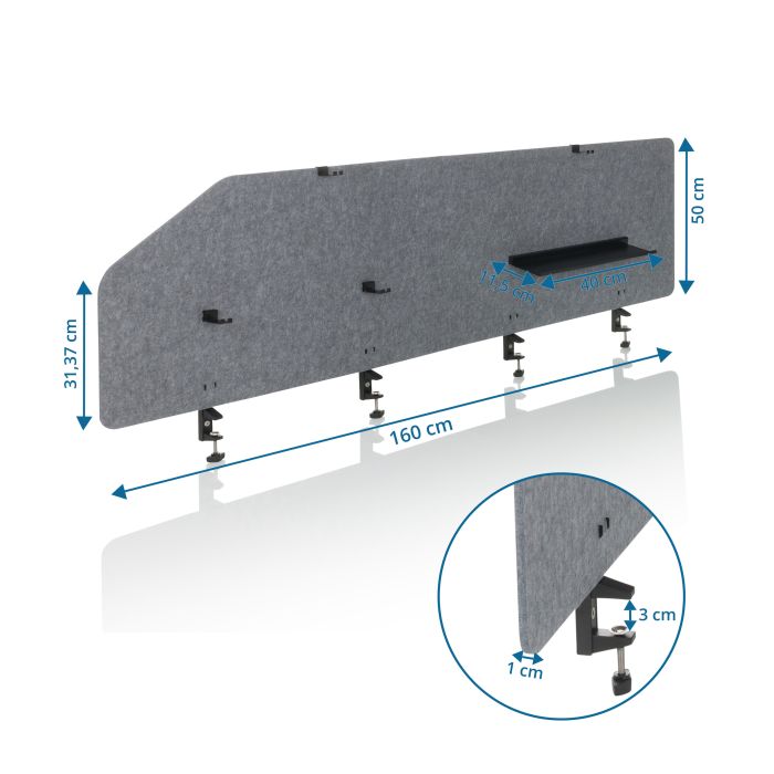 Borsa Per Racchette Badminton/Squash Raquex - Per 3 Racchette, Tracolla Regolabile, Blu E Nero - Foto 4
